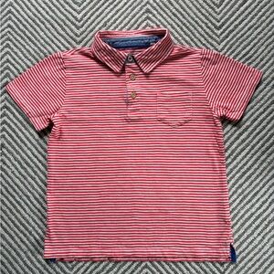 Mini Boden Slub Polo Shirt